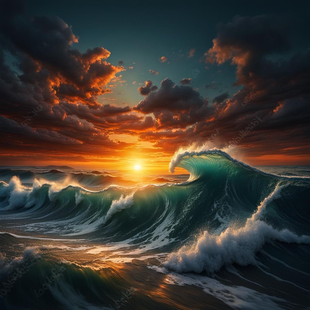 ocean waves