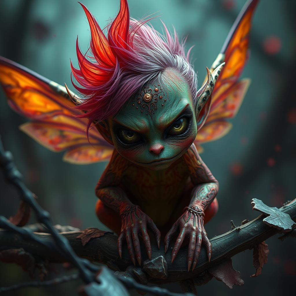 Sinister Pixie  by @NewAgerJul