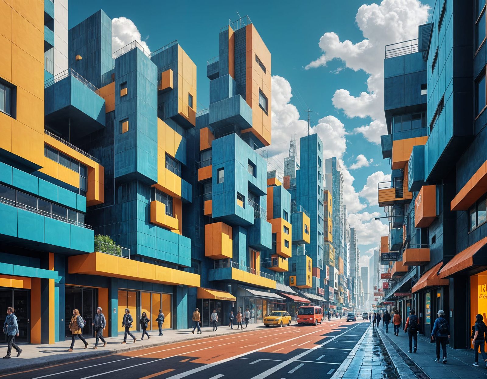 Geometric Blocks in Perfect Harmony