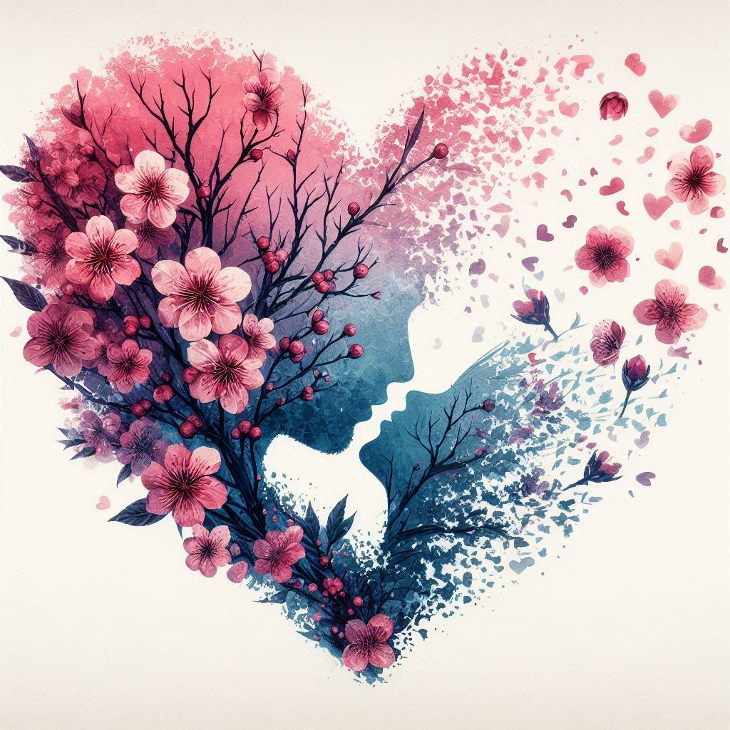 Valentine love heart