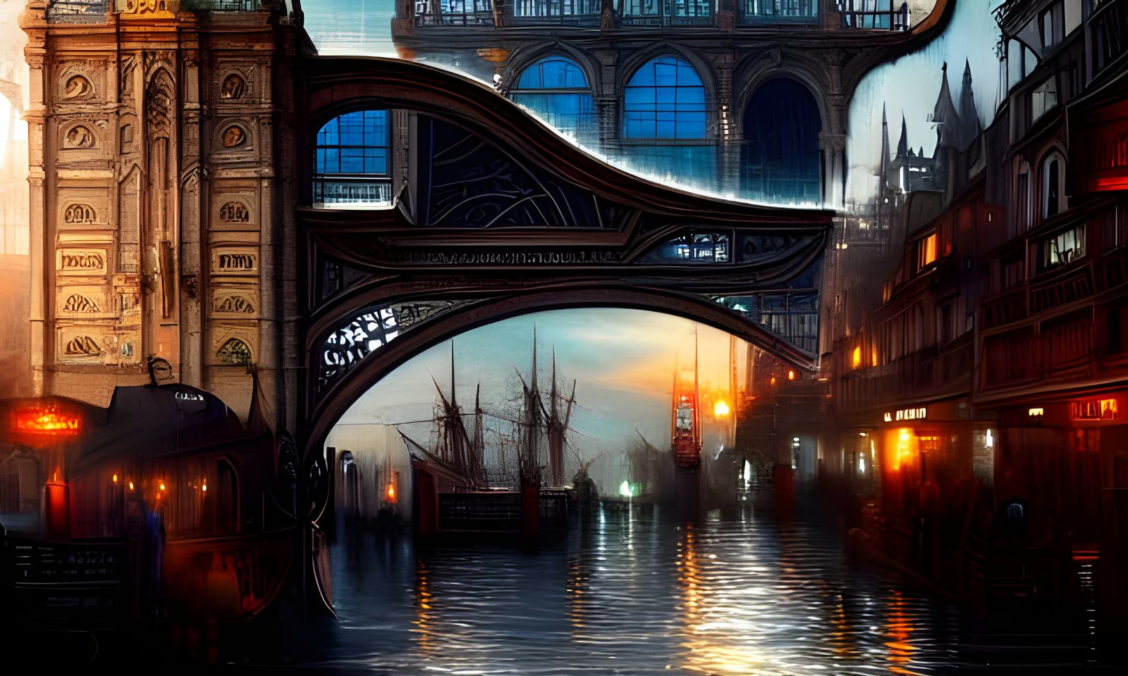 "The docks Bridge"