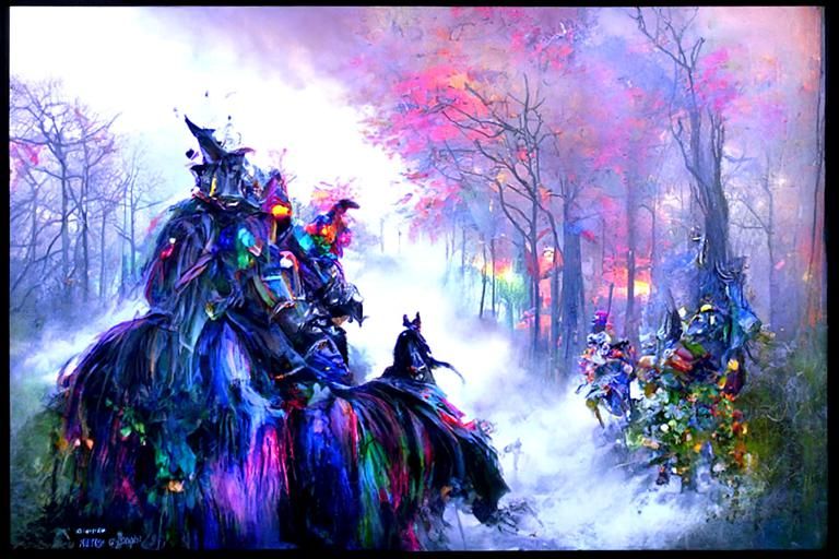 Forest fight