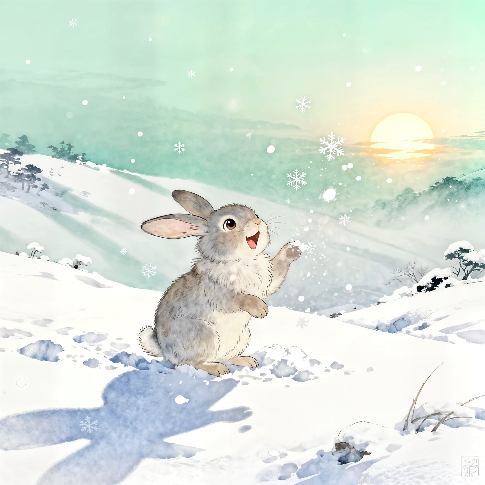 Winter morning   by @Lourse 