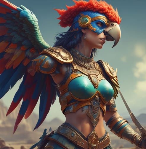 Parrot Warrior