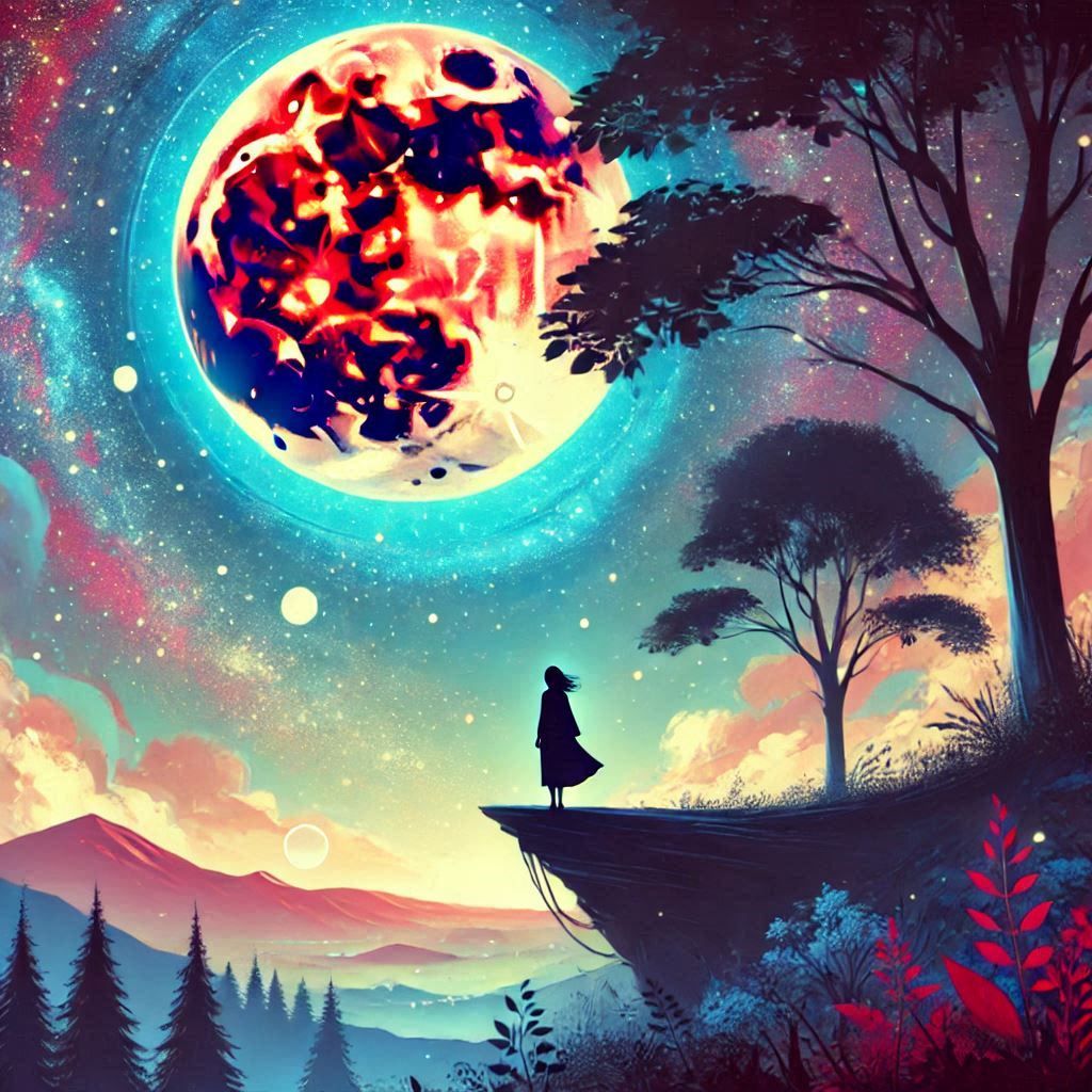 Silhouette landscape