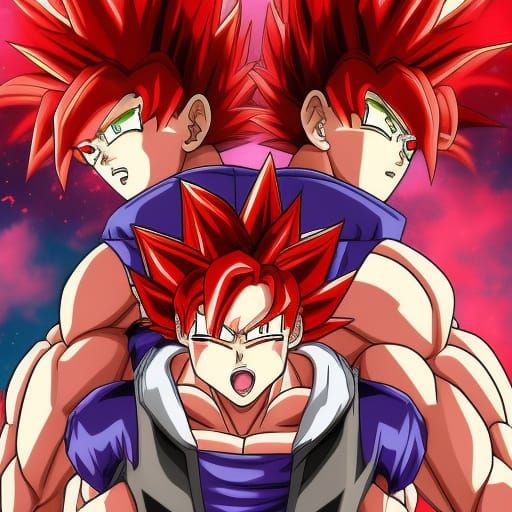 Super Saiyan God trio