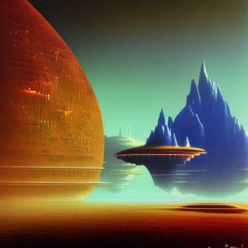 Grandiose, Idyllic, Awe-Inspiring,  masterful, Vast Fantasy ...