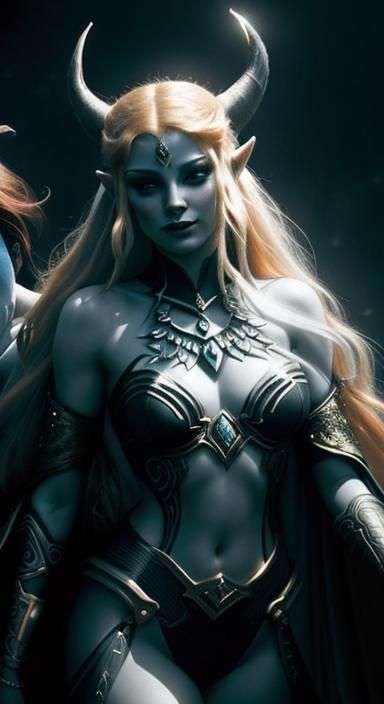 closeup of Link and Midna the twilight realm princess embracing, their faces flushed with love, set against a warm, golden twilight backdrop...