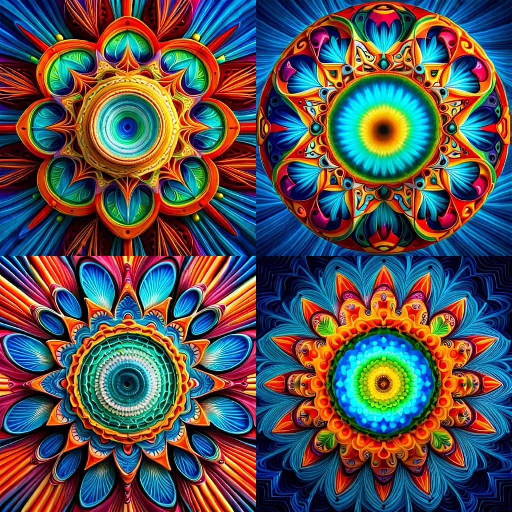 3D art  Mandala design art, Mandala art, Mandala art therapy