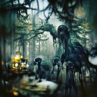 spooky_forest🌲👻 double_exposure jeremy_mann jean_baptiste_...