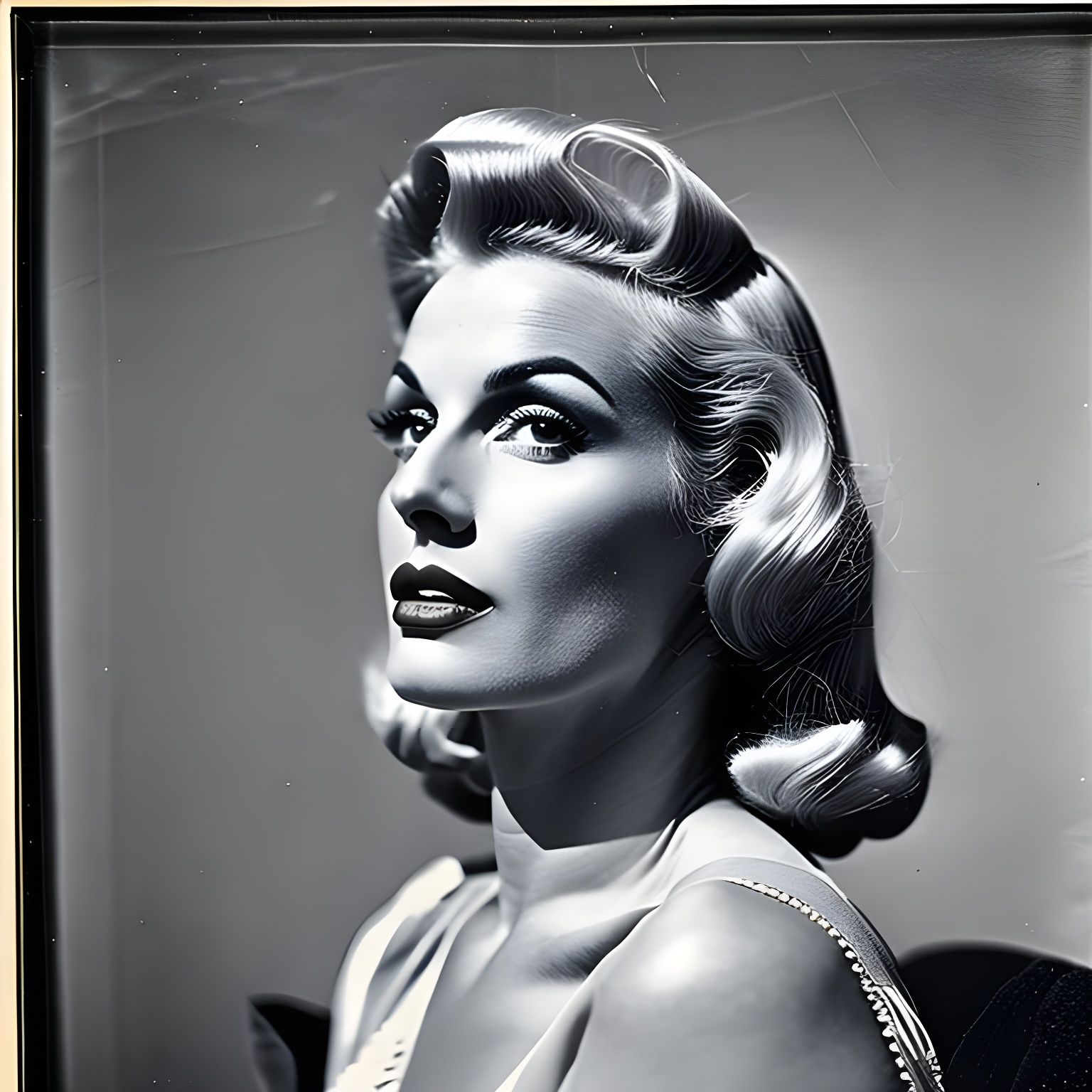 Portrait from the 50s  by @StormySeaSailor