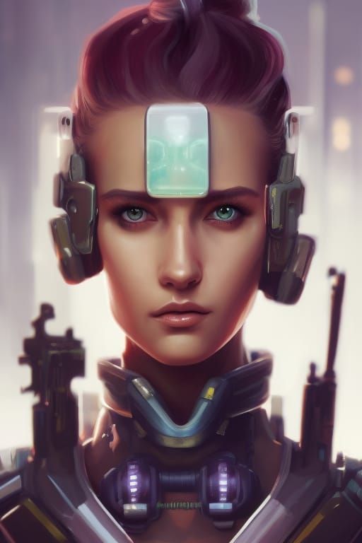 Cyberpunk Lady #2