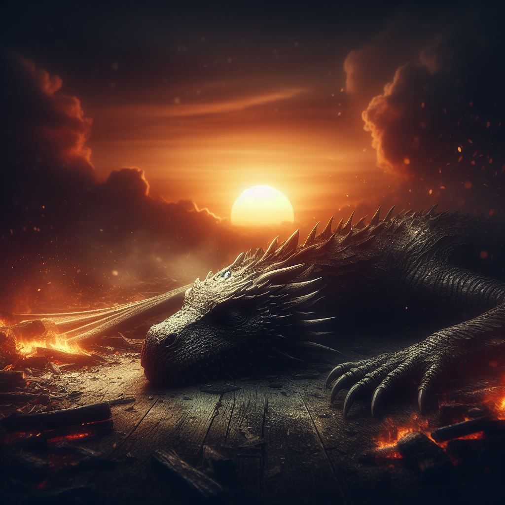 Rest after a productive day. (Sunset)