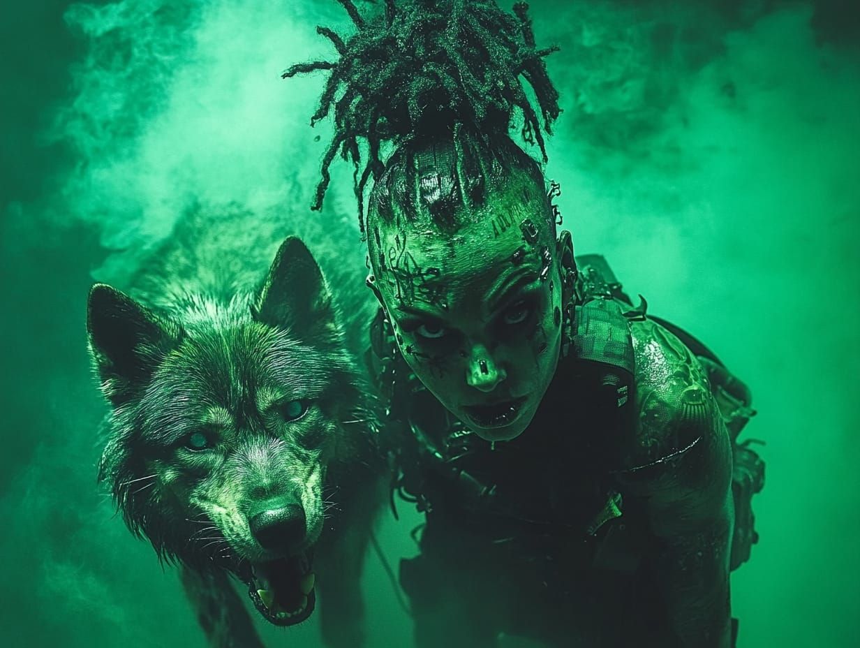 running with the wolves