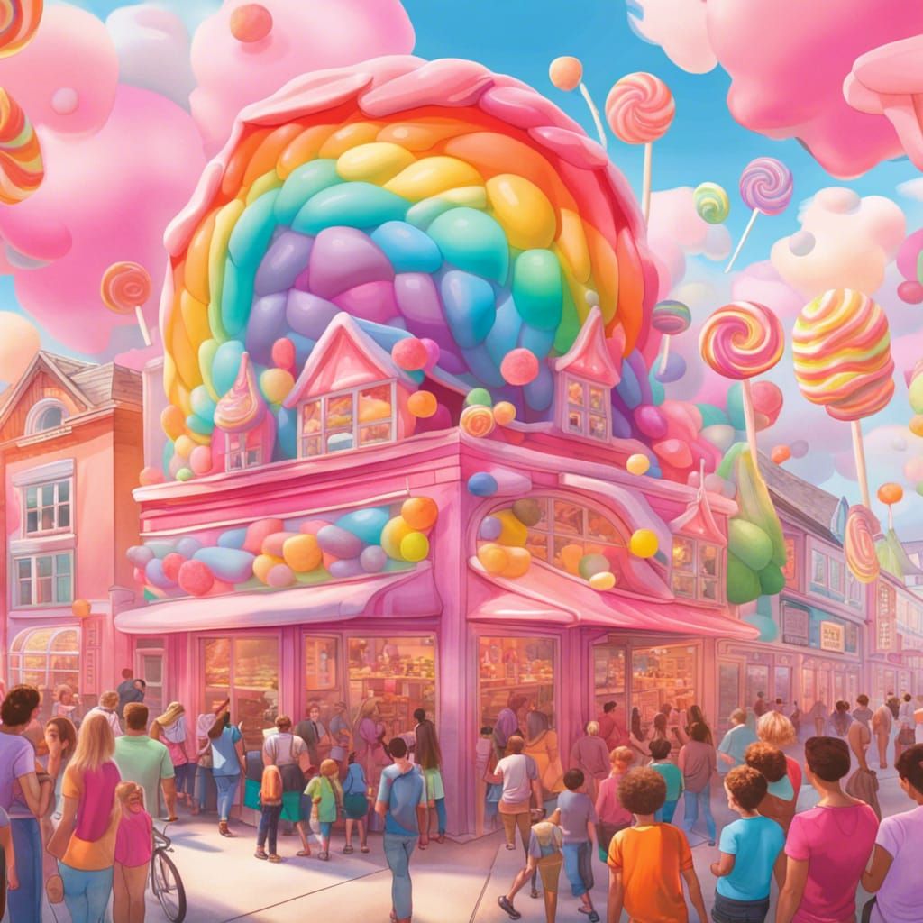 Popular Candy shop   by @James