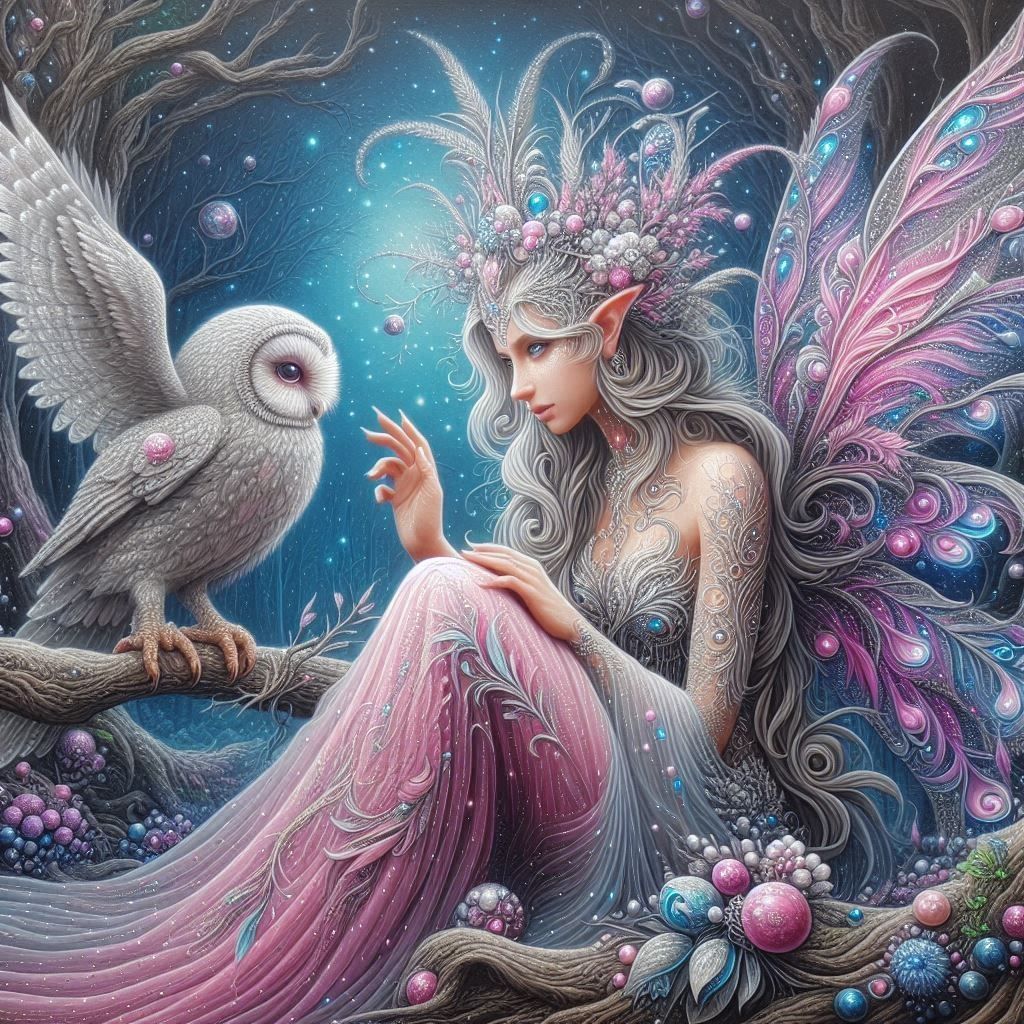 A mystical fairy
