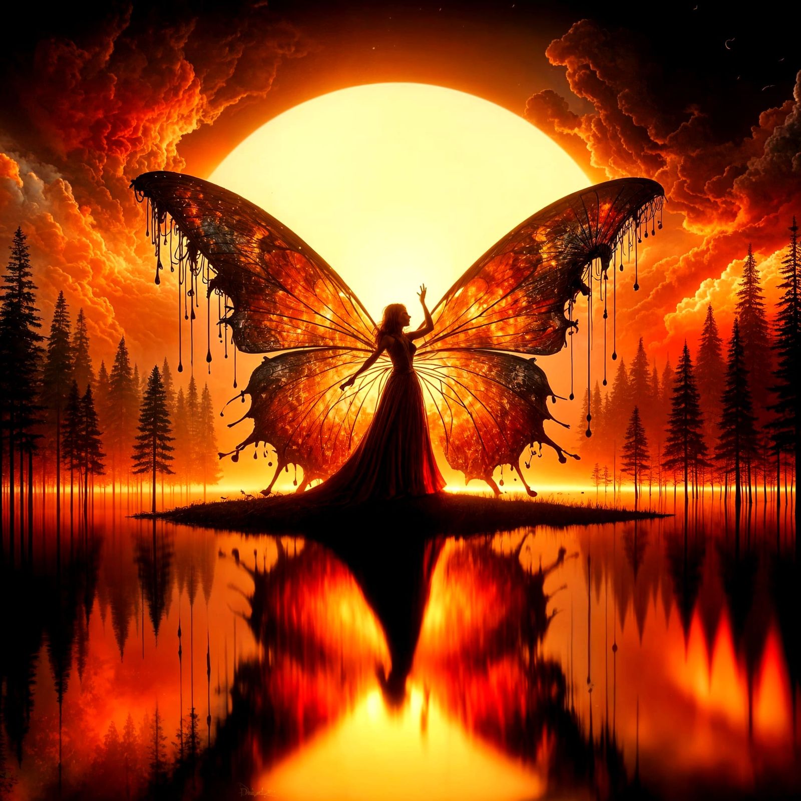 The Fire Fairy  by @Joe