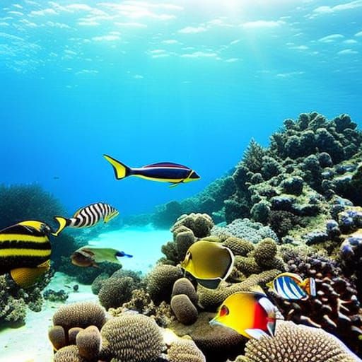 underwater world