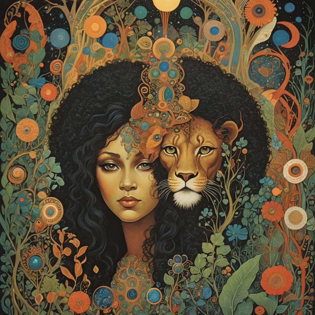 Vintage Poster inspired by Leo and Diane Dillon