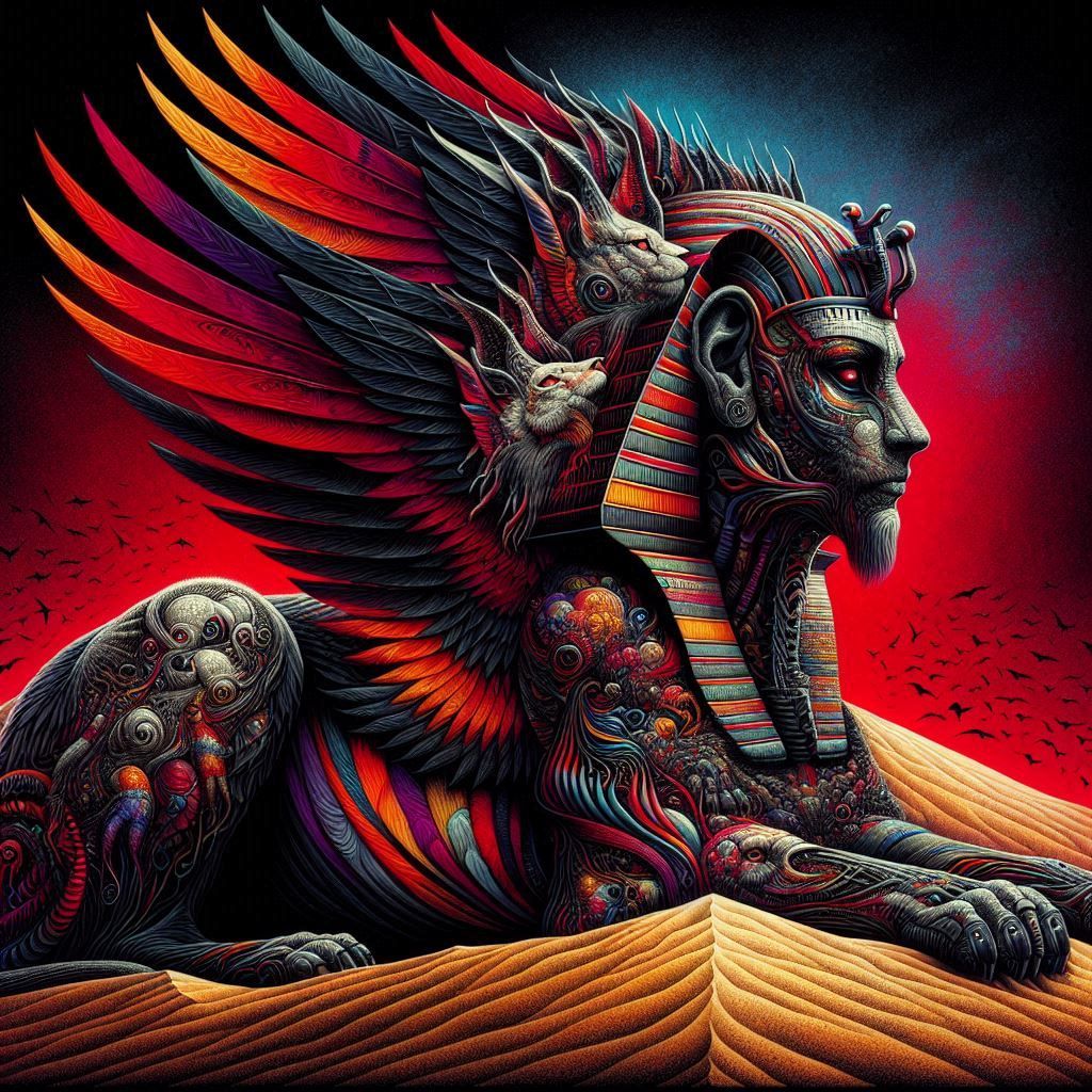 Sphinx Dark Fantay Multicolored 1