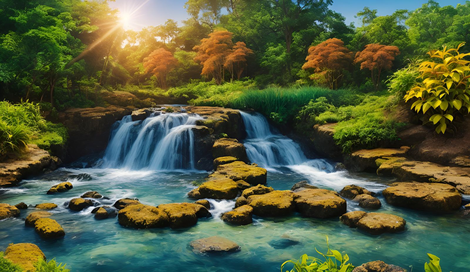 Life from four elements: Water,  Air, Food and Light