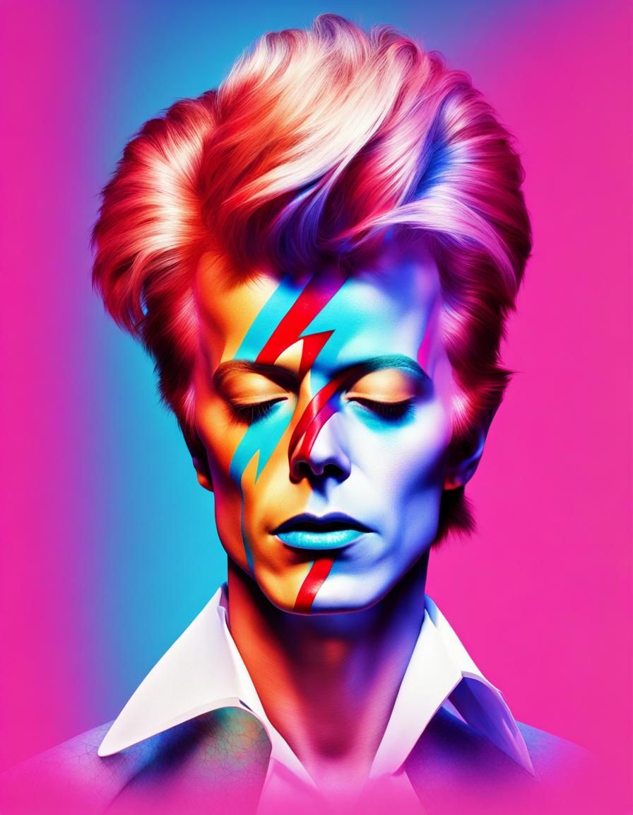 Bowie - AI Generated Artwork - NightCafe Creator