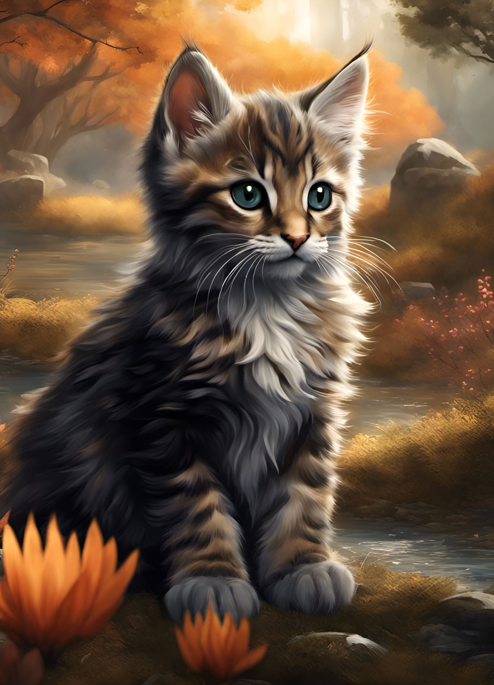 Cute Kitten  by @Juan