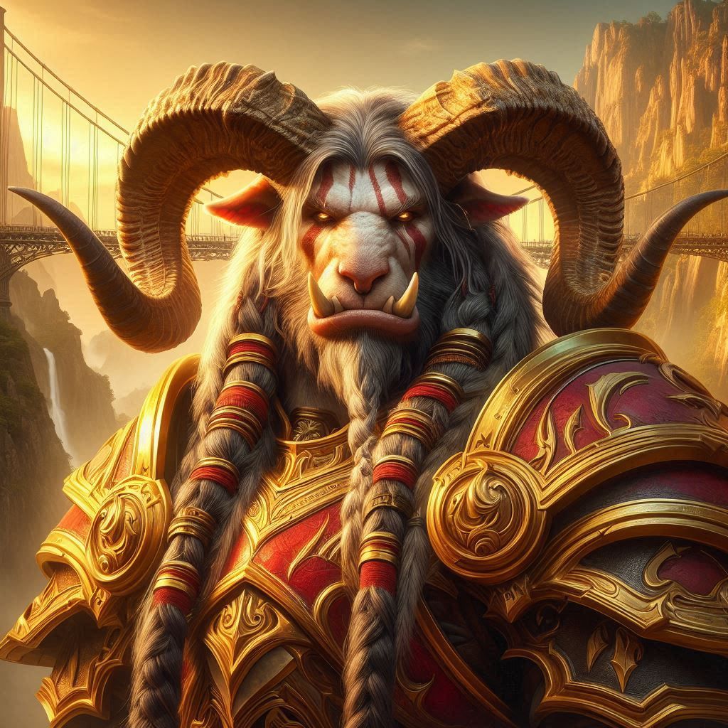 Hiske Firewhisk, Paladin of the Proudhoof Clan