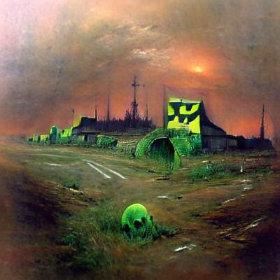 Radioactive wasteland