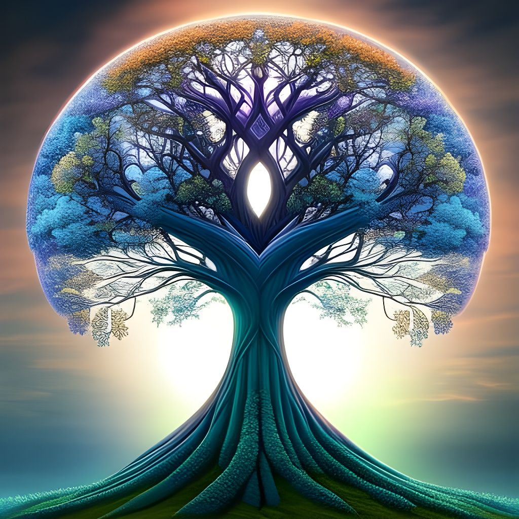 Tree of bloom  by @Riyan Khan