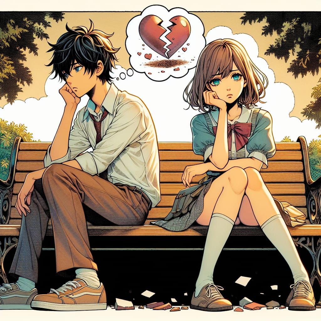 The breakup  by @The Secret Cultist