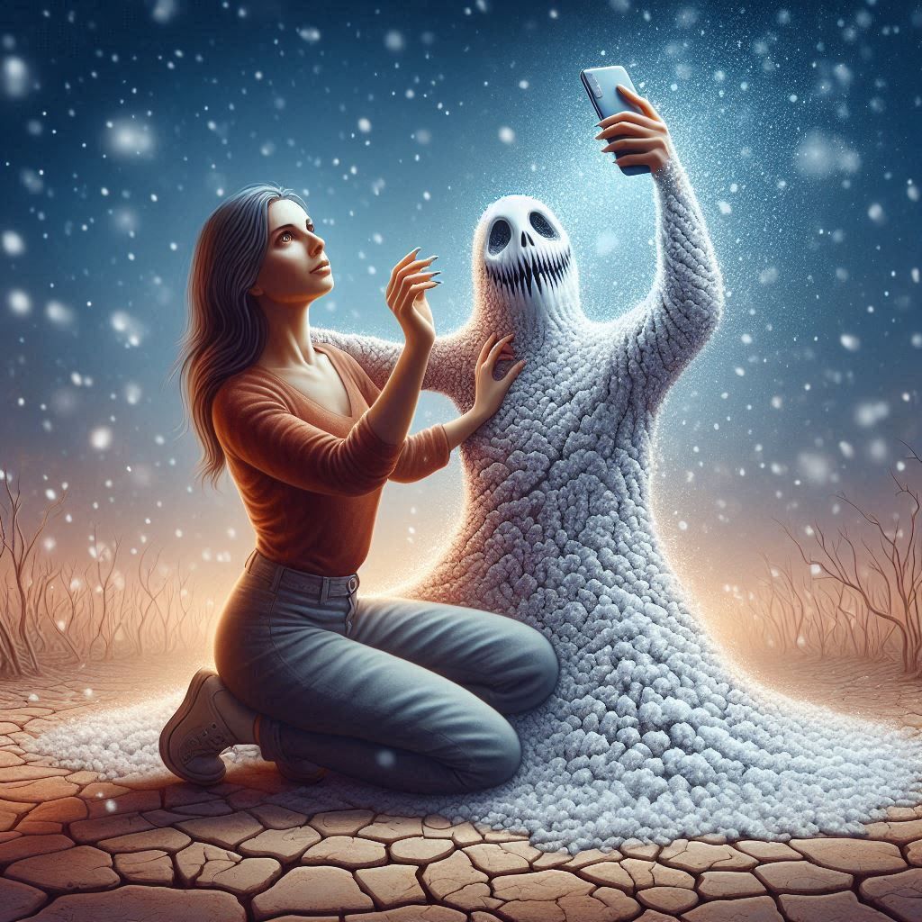 Selfie with Snowghost