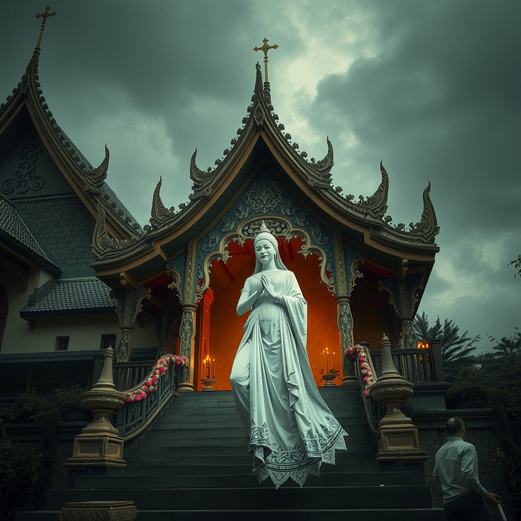 Mae Nak Phra Khanong, Thailand urban legend ,a woman, a ghos...
