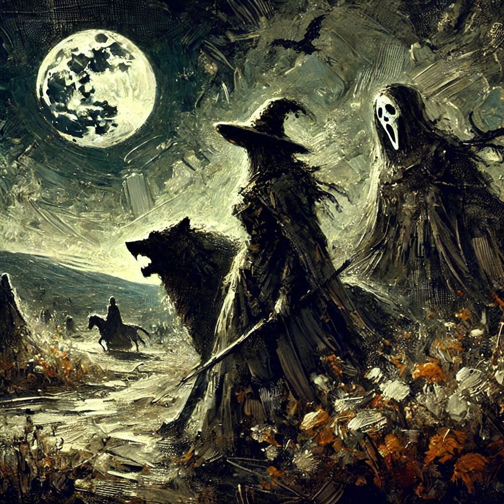 spooky hiking group