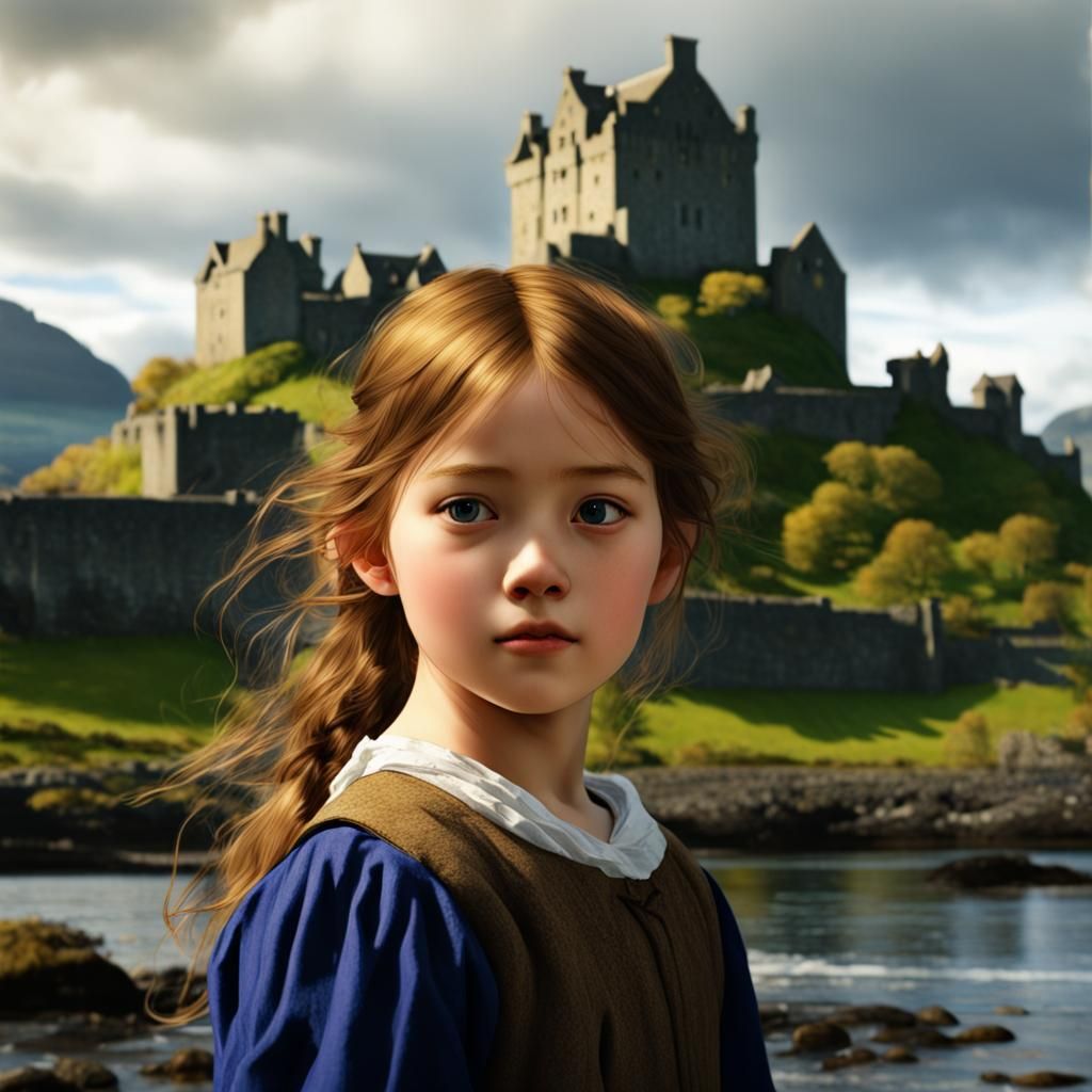 Eilean Donan Castle - AI Generated Artwork - NightCafe Creator