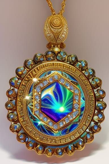 Galaxy Jewel Medallion