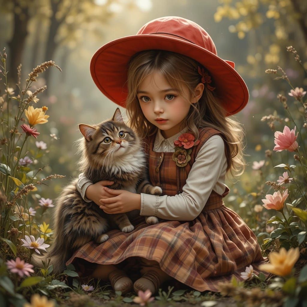 The Cat....Girl 👍😊😸😸