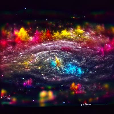 A galactic outer space 8k resolution colourful