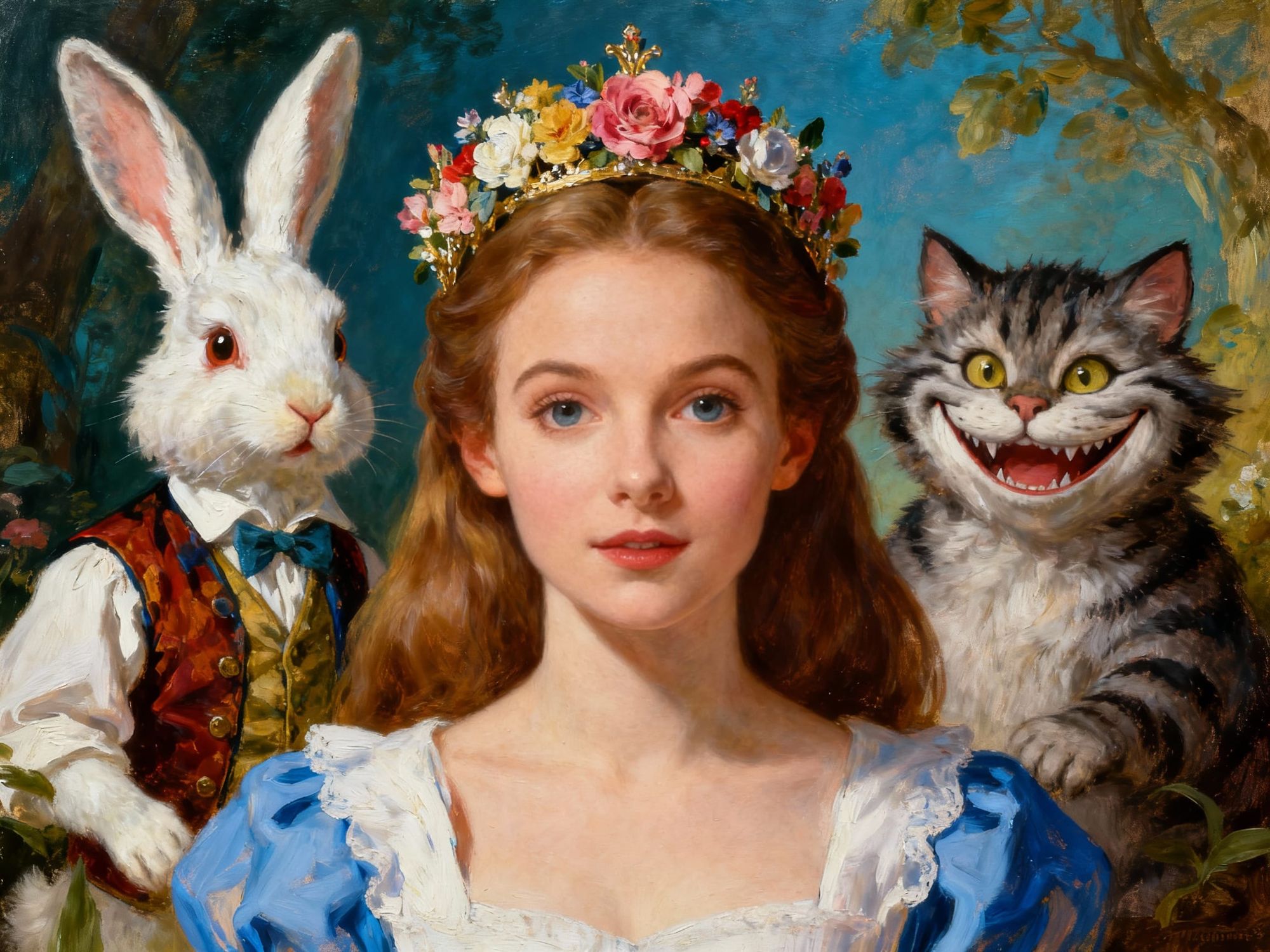 The Rabbit, the Cat, and the Tiara