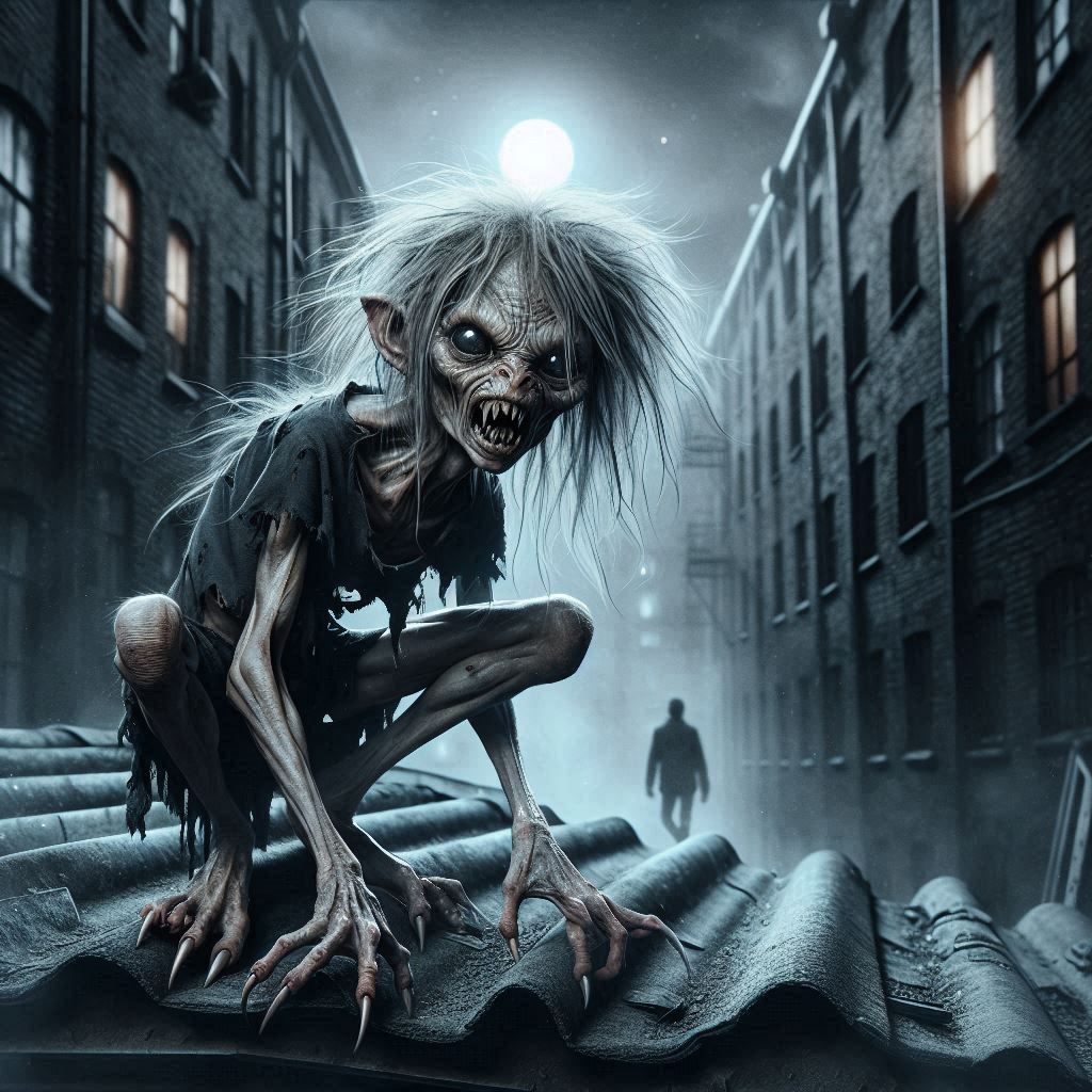 They come out when the sun goes down