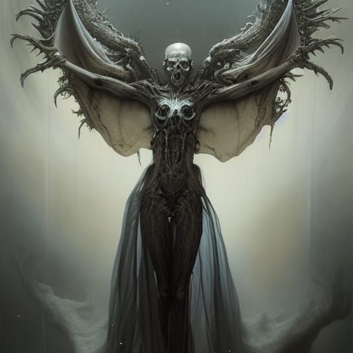 Angel Of Death - Ai Generated Artwork - Nightcafe Creator