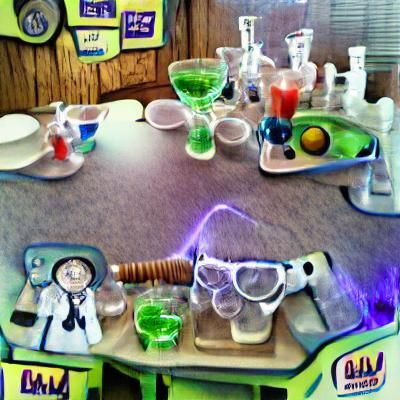 mad scientists lab