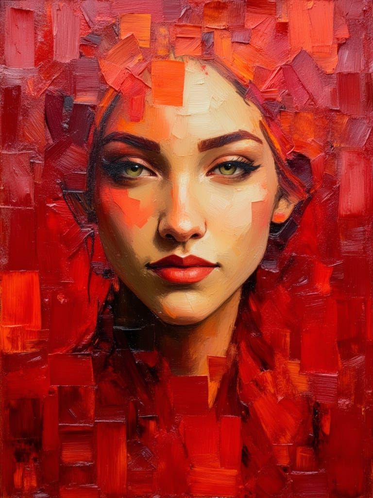Red portrait