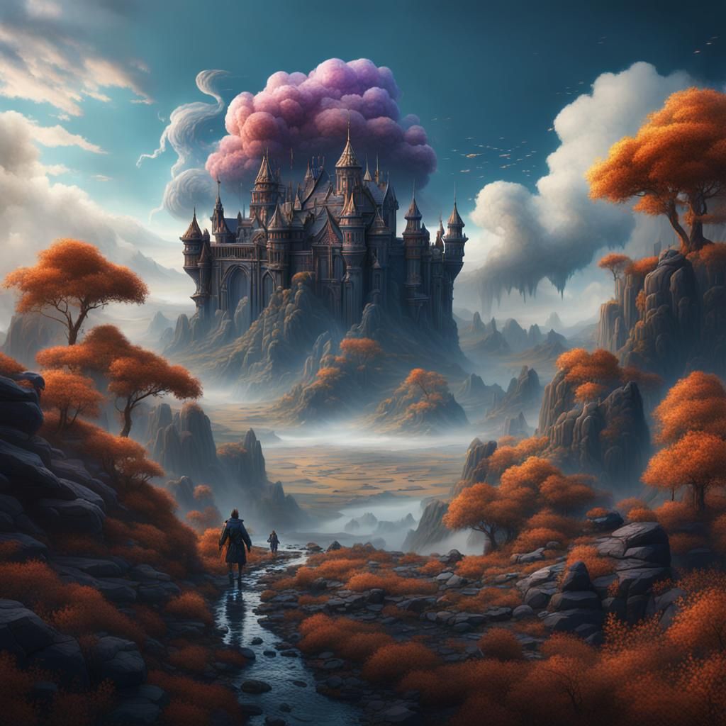 walking cloud
