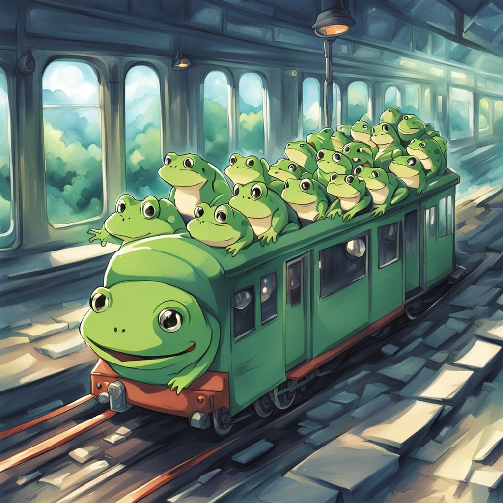 frog train