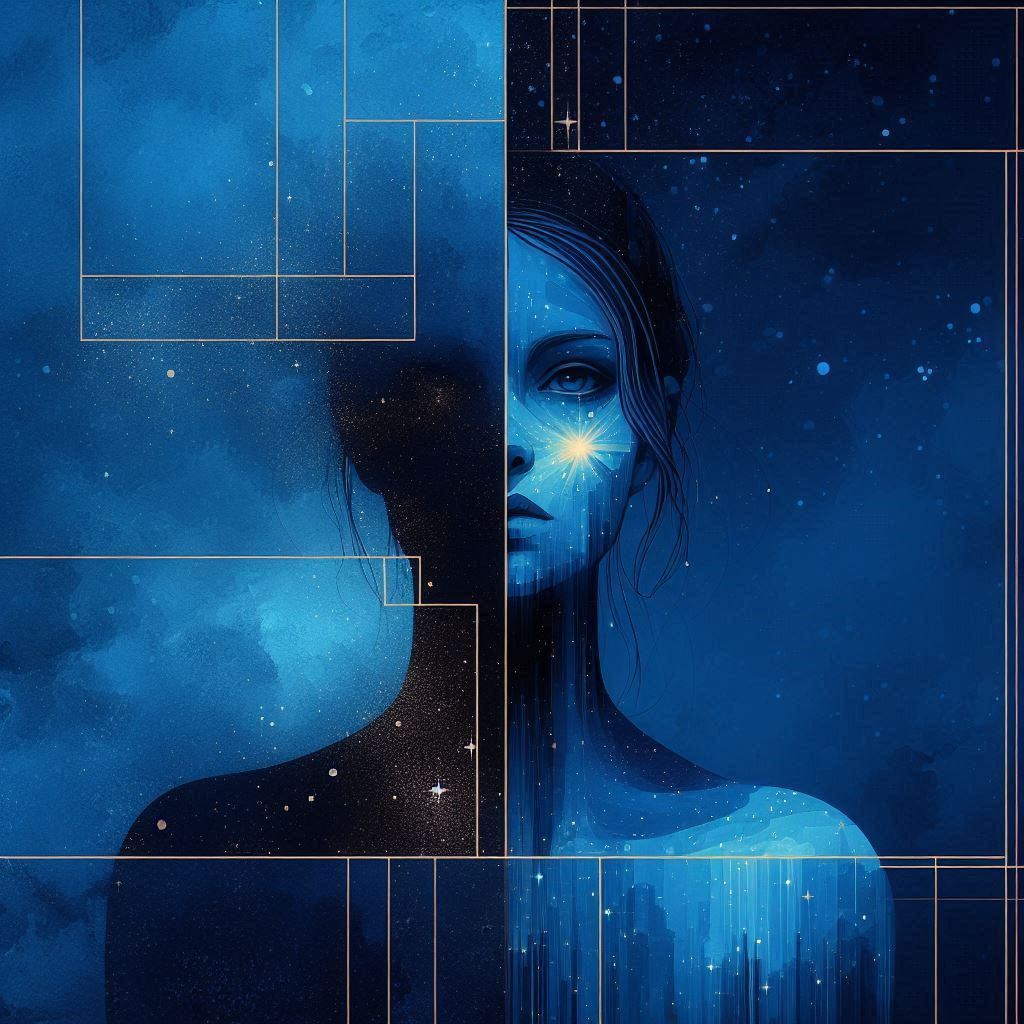 Don't try to understand. Just feel the blue. Breathe.