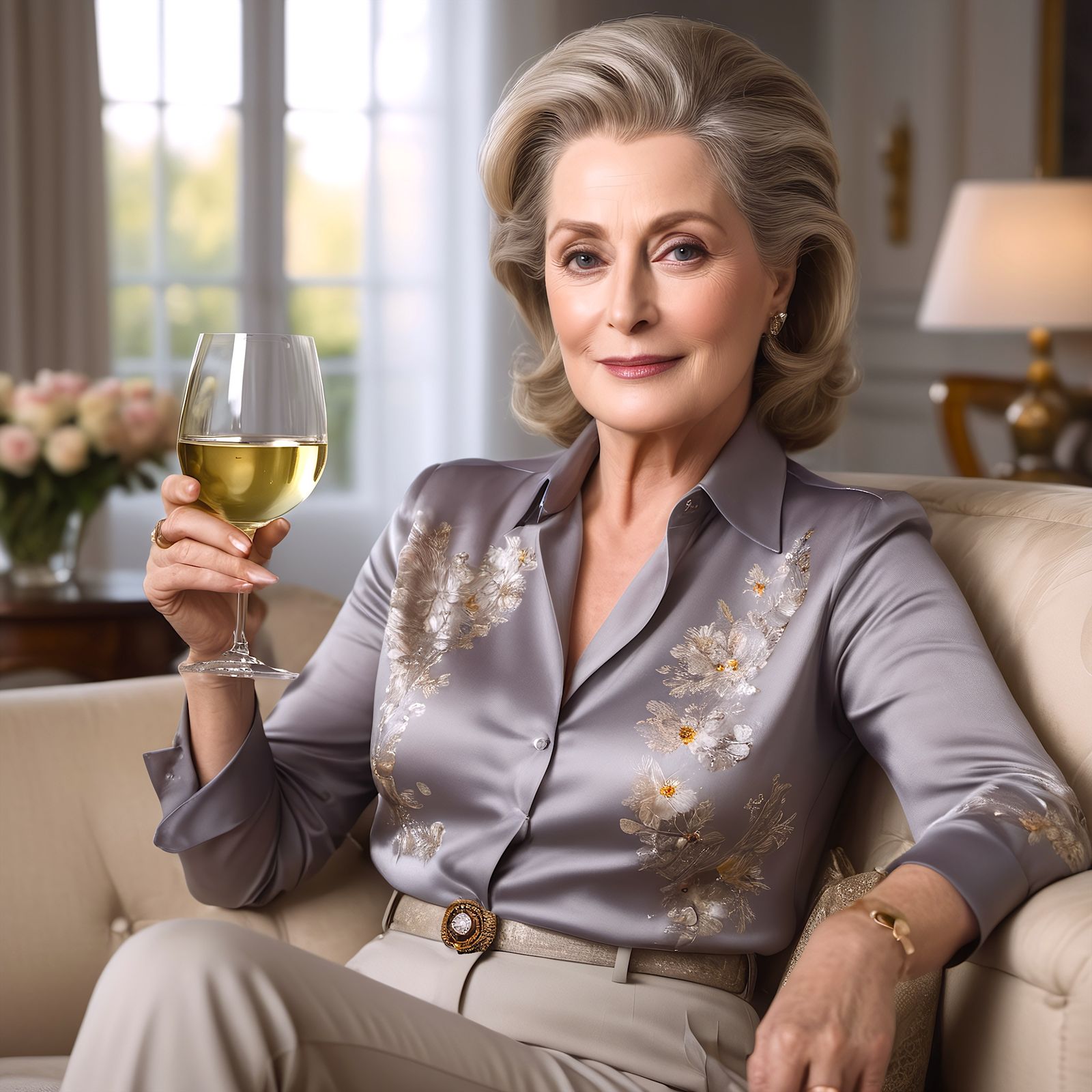 370 – From time to time Diana visited Amalia in her beautiful home, both enjoying each other's company, talking about bu...