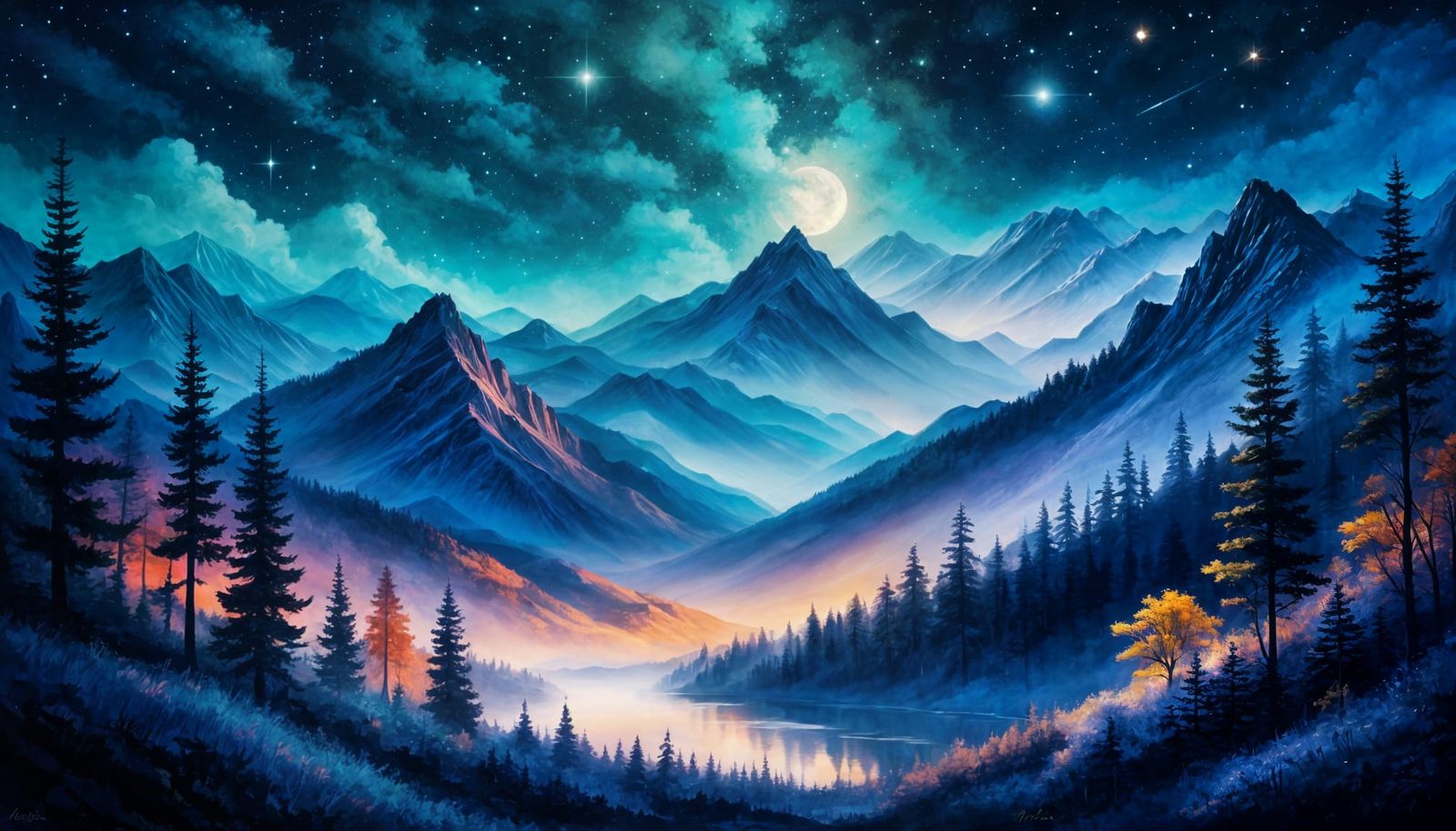 Moonlit Landscape