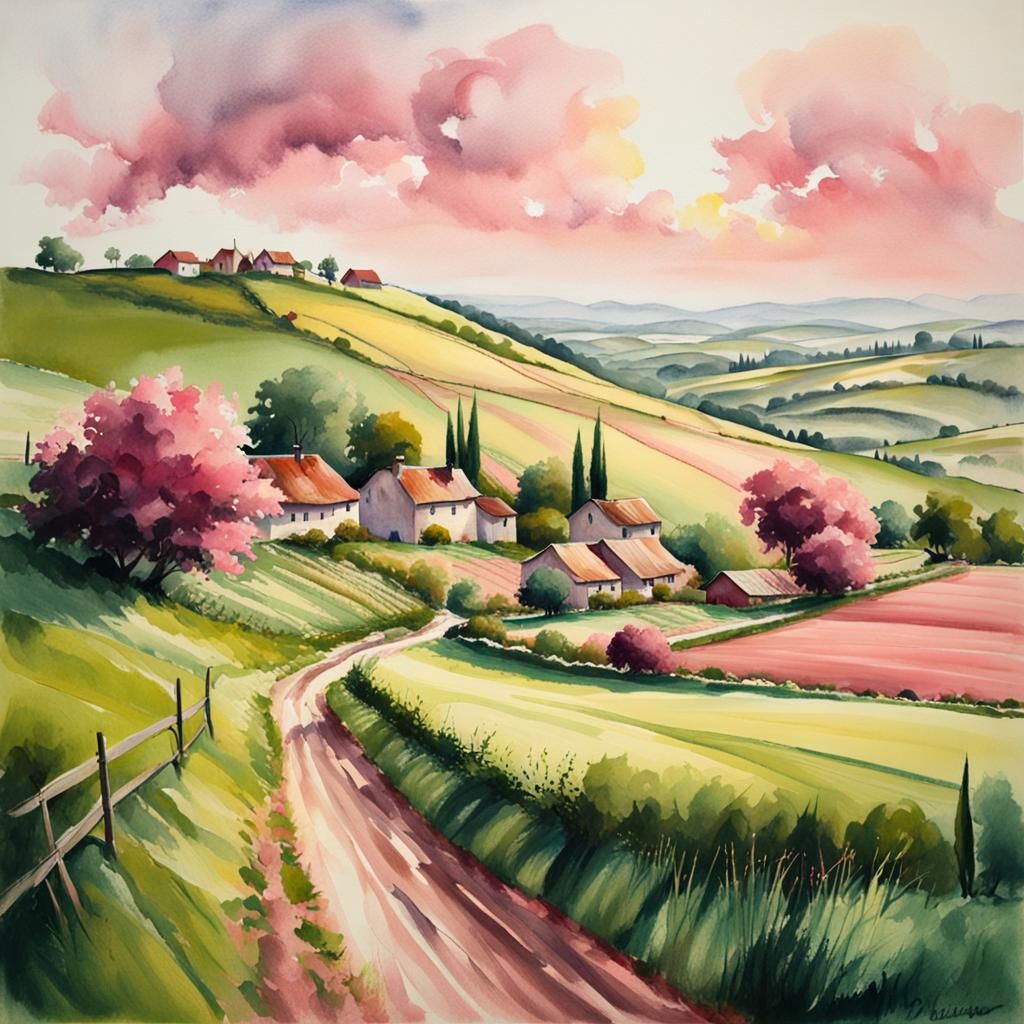 peinture à l'aquarelle