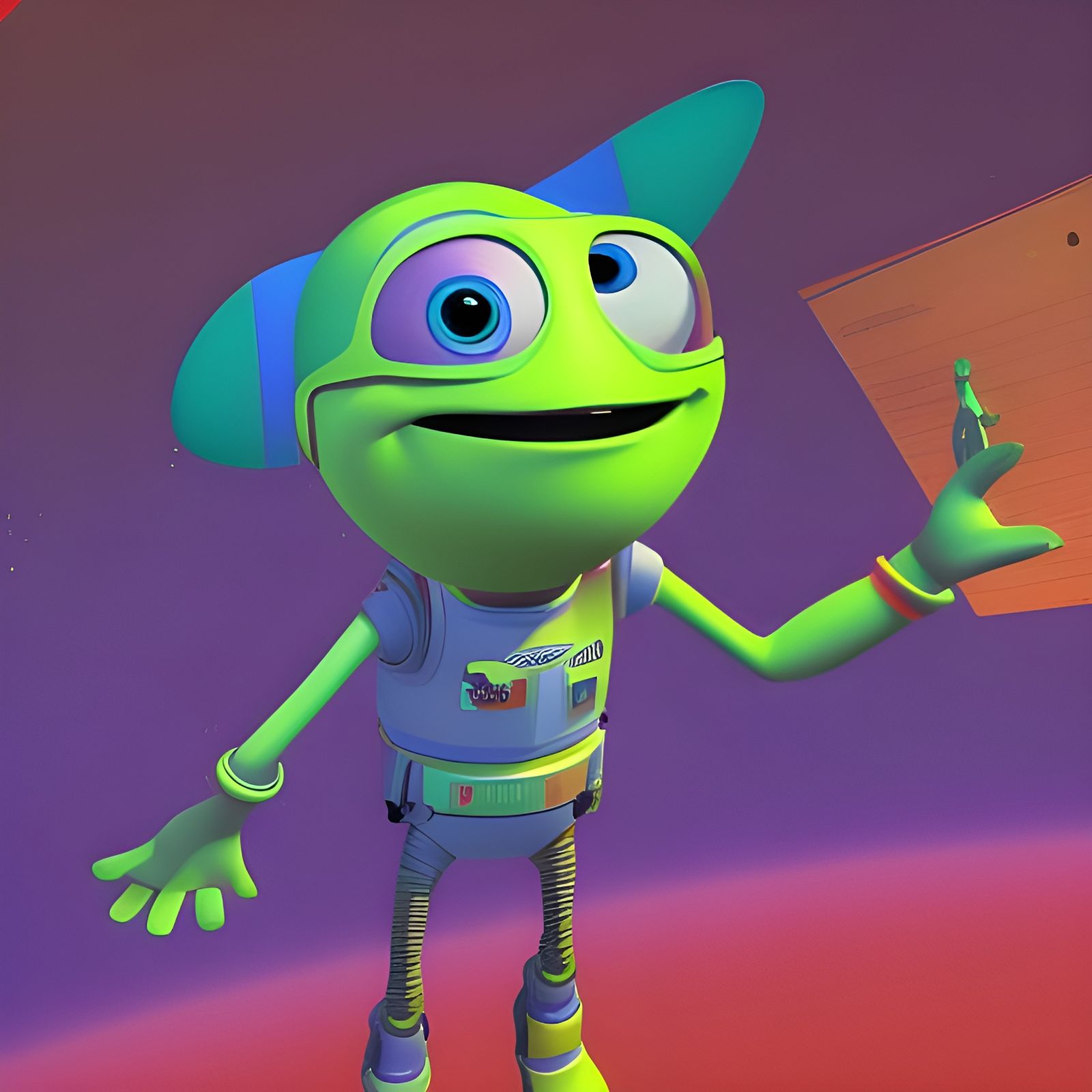 Astronaut on acid